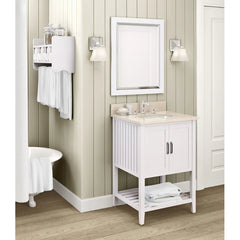Davida Bathroom Floating Organizer Towel Shelve
