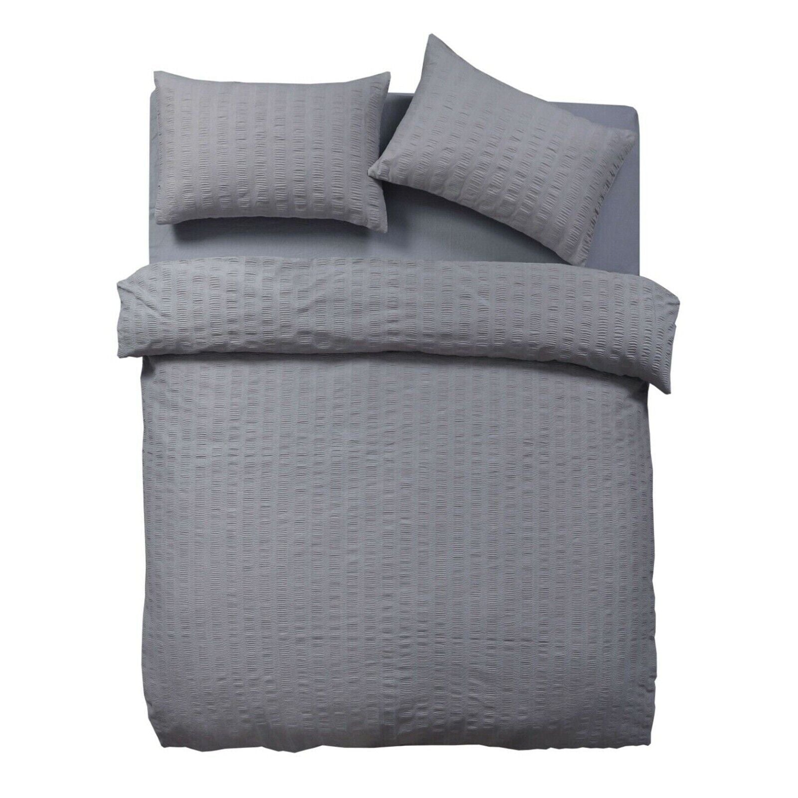 Polycotton Seersucker Duvet Cover Sets