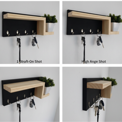 KeyNest Mini Wall Shelf